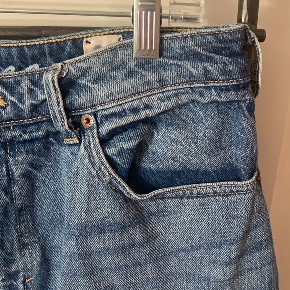 Free People Denim Skirt (Size 30/Standard) - Picture 3 of 10